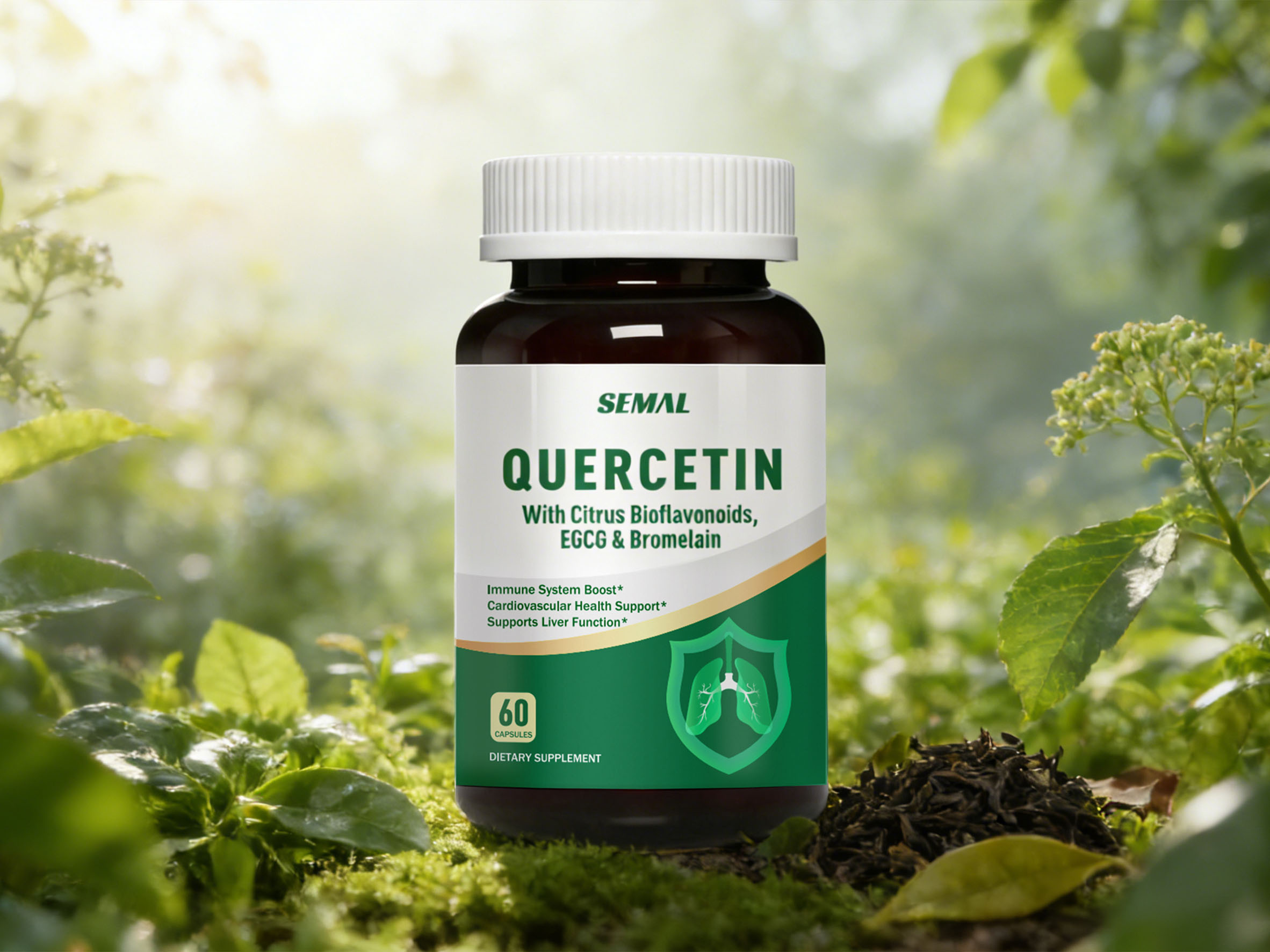 SEMAL QUERCETIN With Citrus Bioflavonoids,EGCG & Bromelain